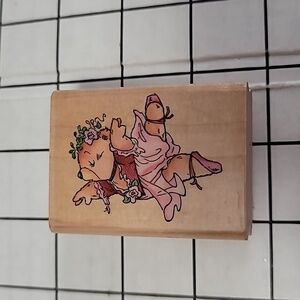 Ballerina Bear Stamp Unused‎